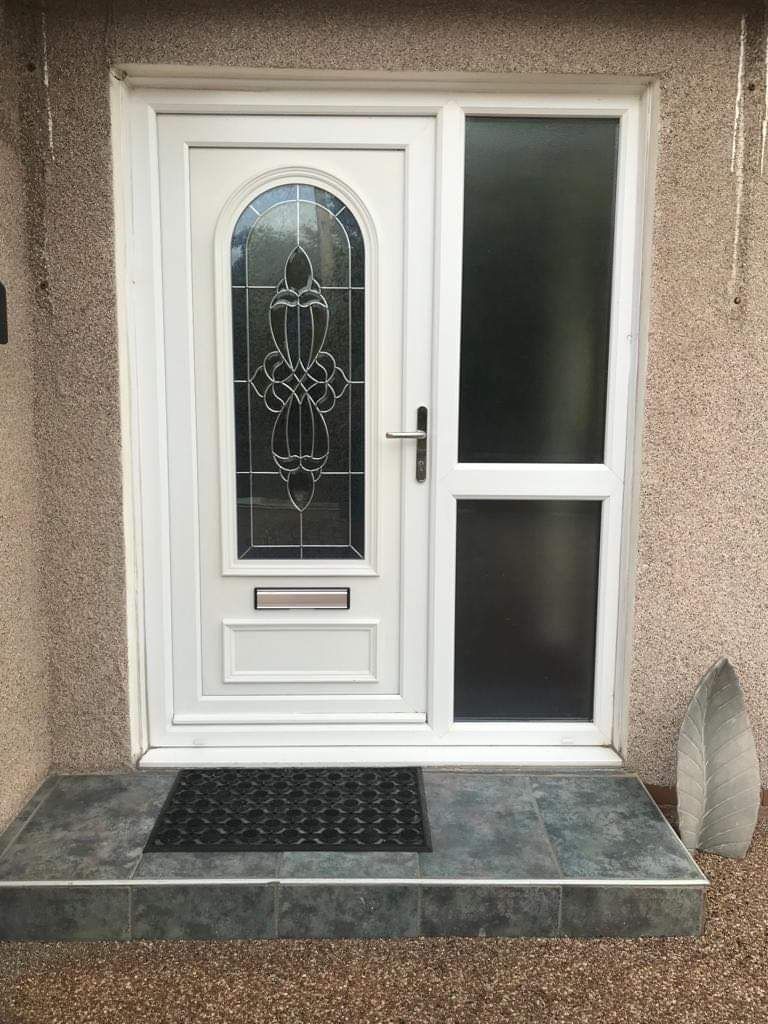 front door spraying