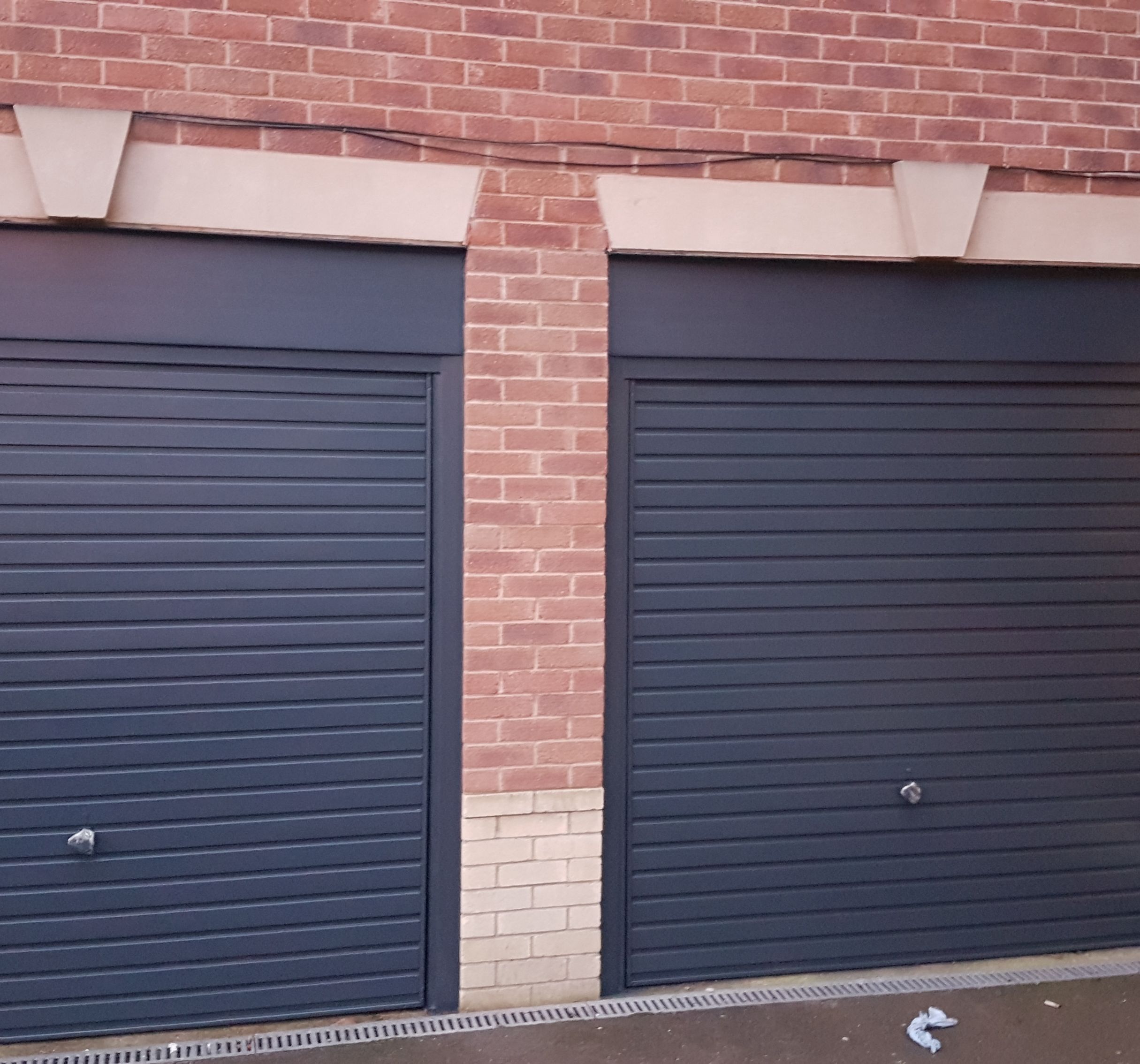 Garage doors after