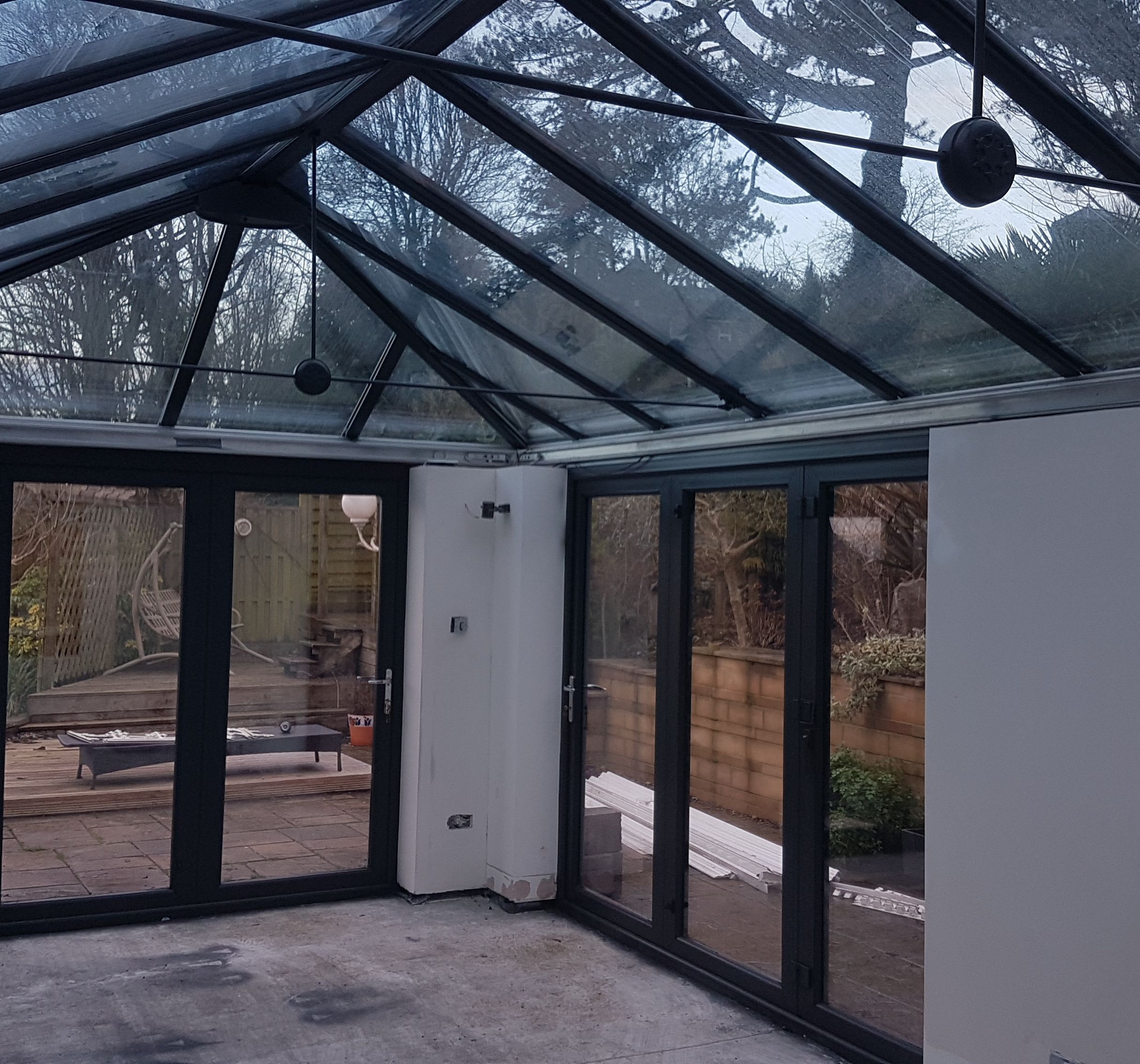 Conservatory after