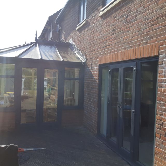 UPVC spraying after