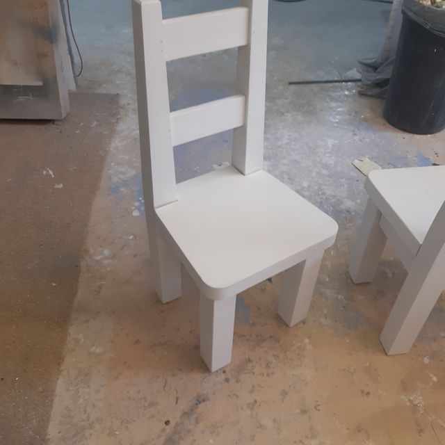 kitchen chair after