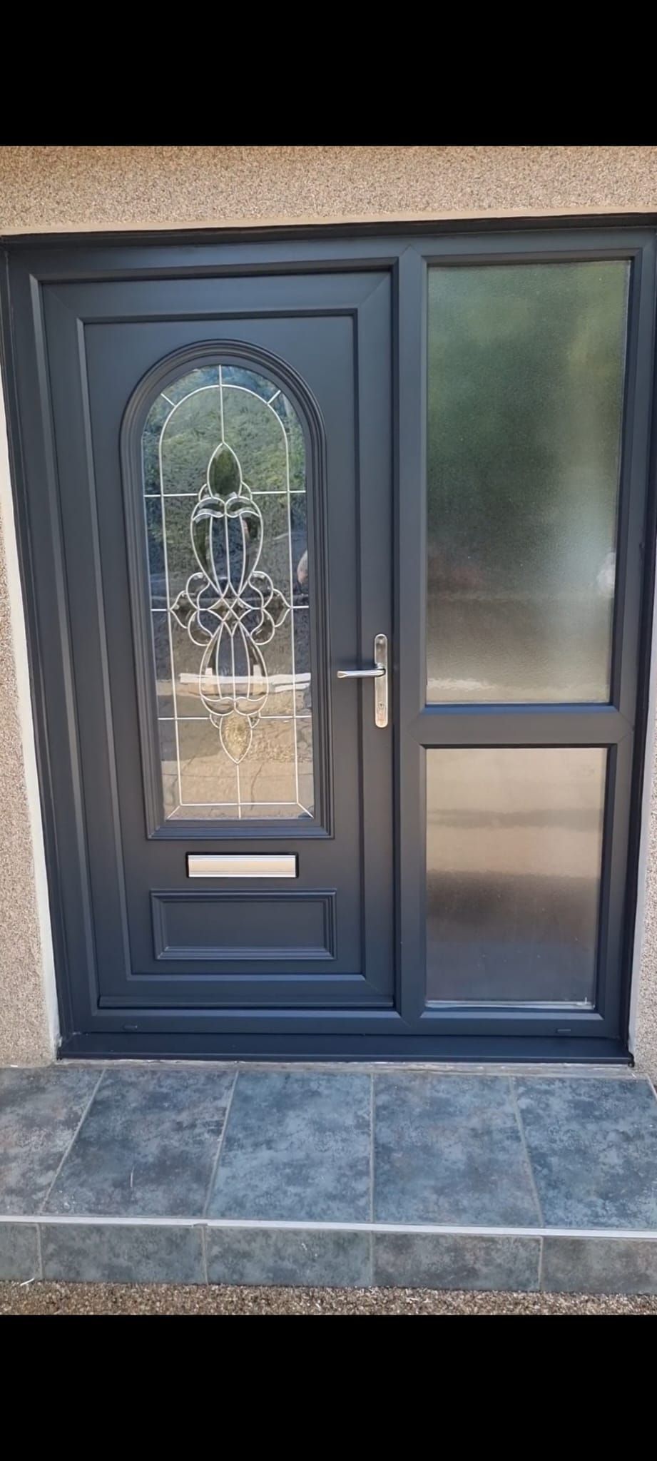 front door spraying