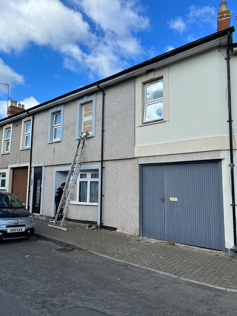 house spraying before