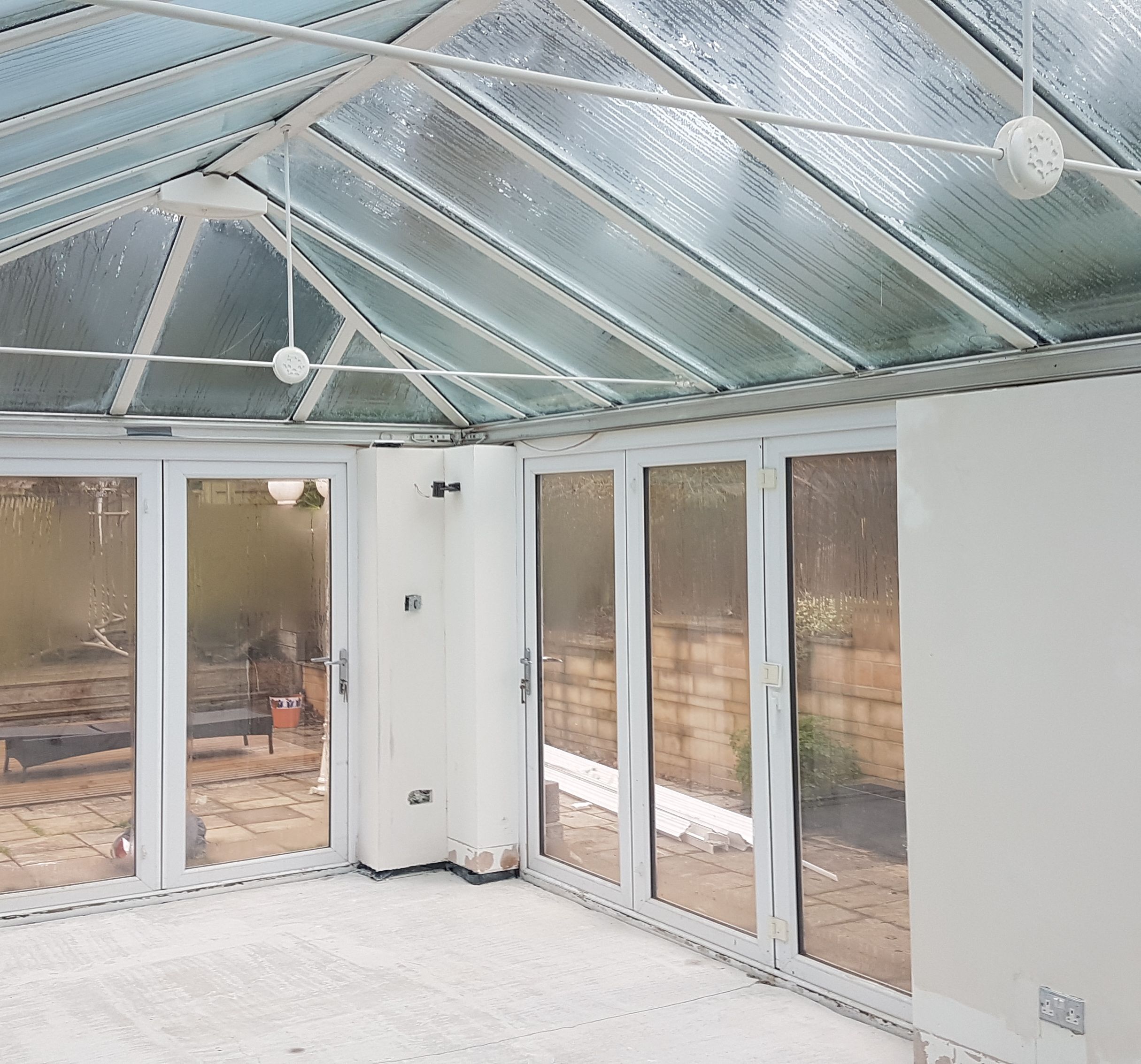 Conservatory before